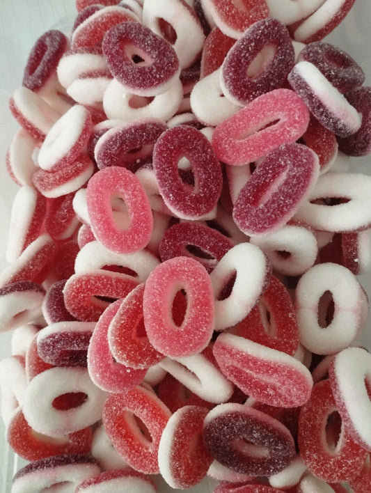 Bonbon Anneau Fraise 100g