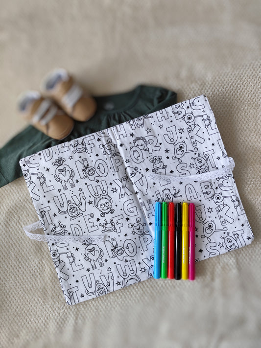 Livre de coloriage lettres