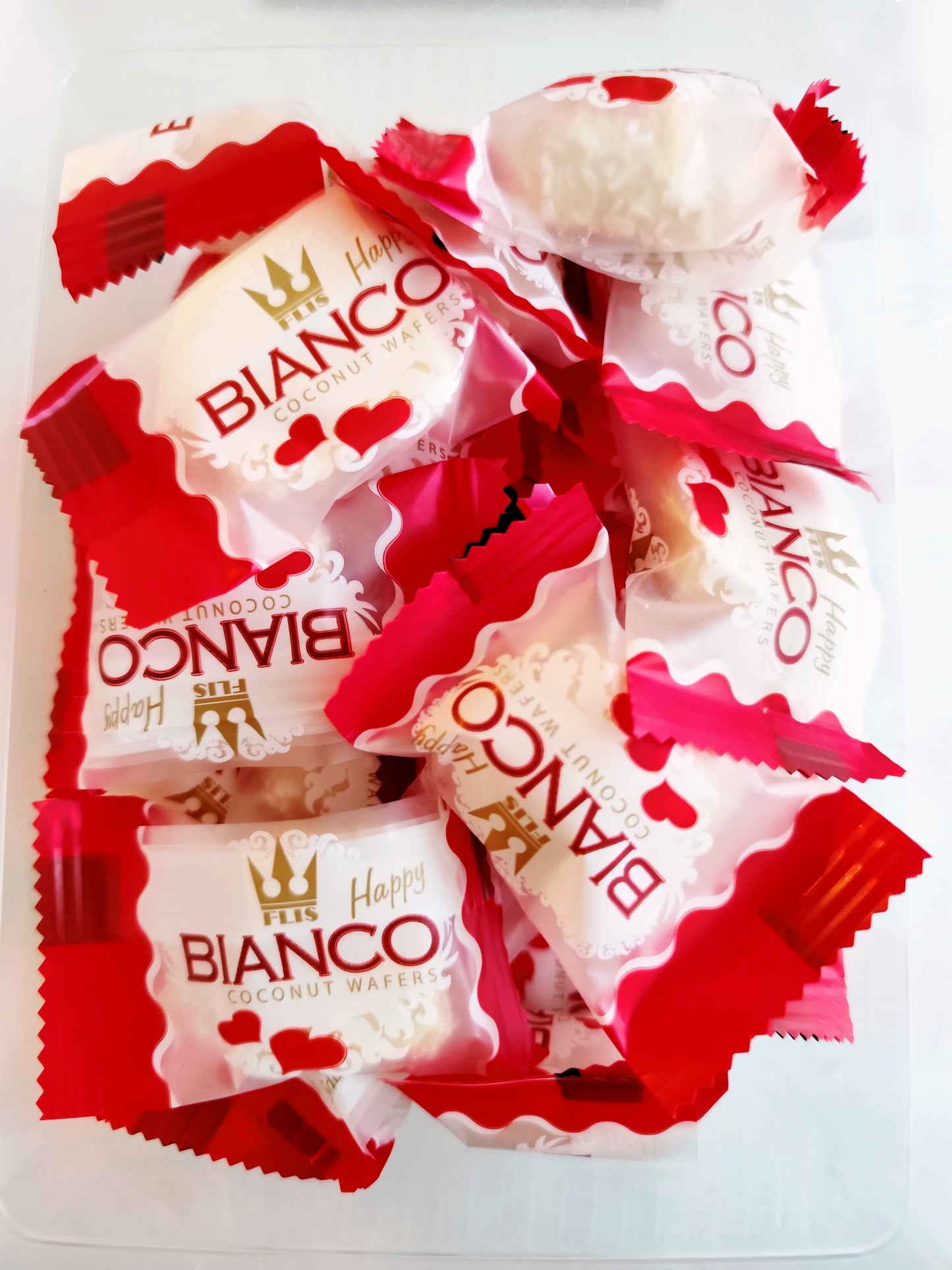 Gaufrettes Coco lot de 5