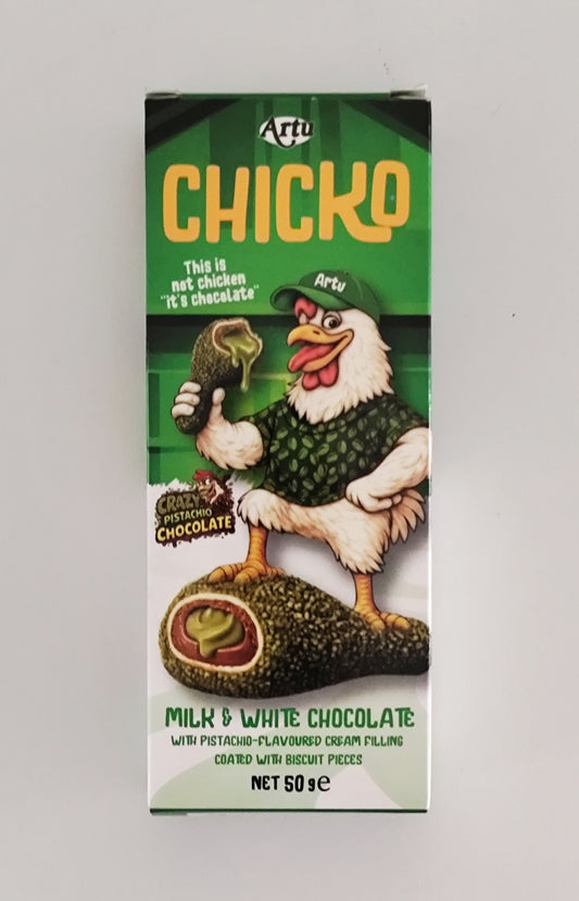 Cuisse de Poulet Chocolat Pistache Unité